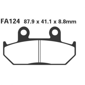 Pastillas de freno EBC FA124HH