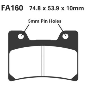 Pastillas de freno EBC FA160HH