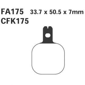 Pastillas de freno EBC FA175HH