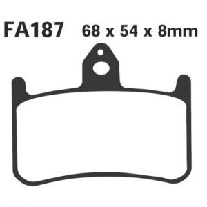 Pastillas de freno EBC FA187HH