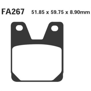 Pastillas de freno EBC FA267HH