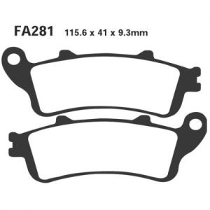 Pastillas de freno EBC FA281HH