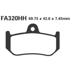 Pastillas de freno EBC FA320HH