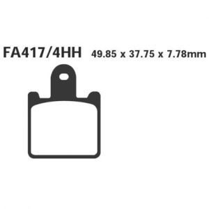Pastillas de freno EBC FA417/4HH