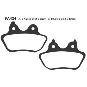 Pastillas de freno EBC FA434HH