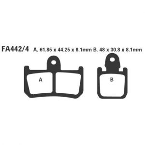 Pastillas de freno EBC FA442/4HH