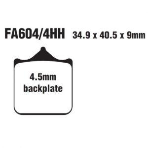 Pastillas de freno EBC FA604/4HH