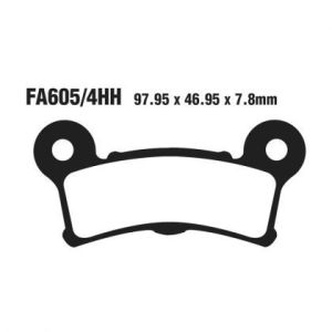Pastillas de freno EBC FA605/4HH