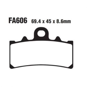Pastillas de freno EBC FA606HH