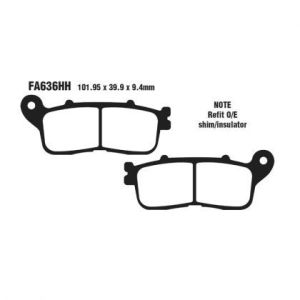 Pastillas de freno EBC FA636HH