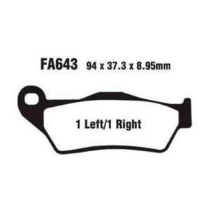 Pastillas de freno EBC FA643HH