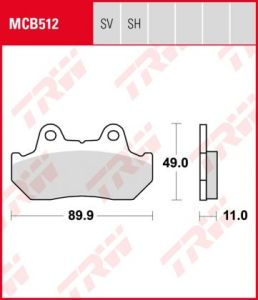 Pastillas De Freno Trw  