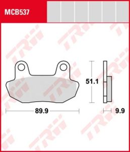 Pastillas De Freno Trw Honda Cb650 Nightwakant.