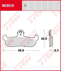 Pastillas De Freno Trw Aprilia-Cagivagilera