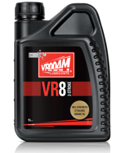 Bote 4 litros Bote 1 litro VR-8 Series (Aceite motor 2T - 100% Sintético. Tecnología Ester) Premix